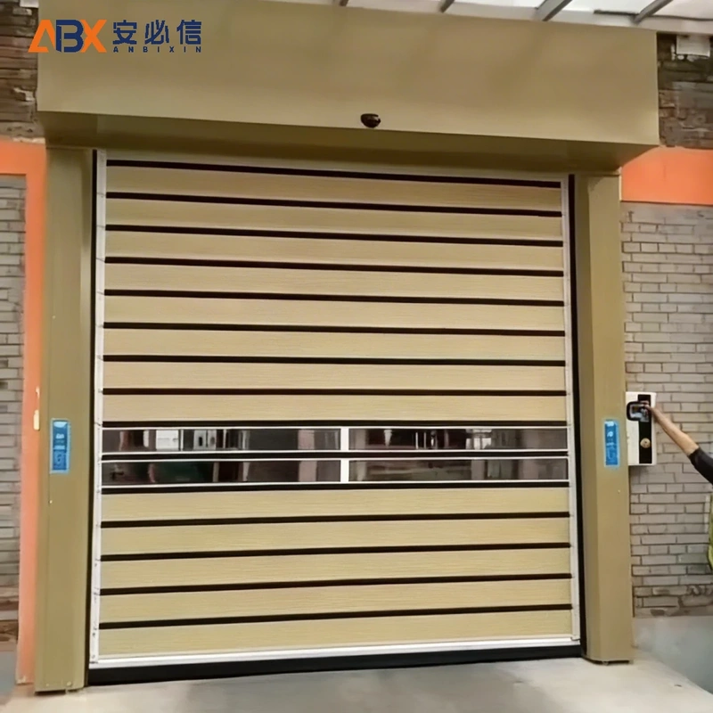 银川市螺旋式快速门